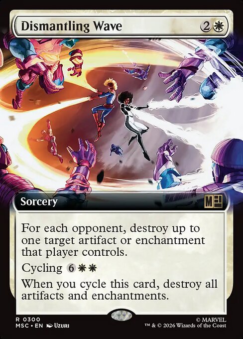 Dismantling Wave #300 from Marvel Super Heroes Commander