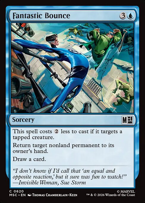 Fantastic Bounce #620 from Marvel Super Heroes Commander