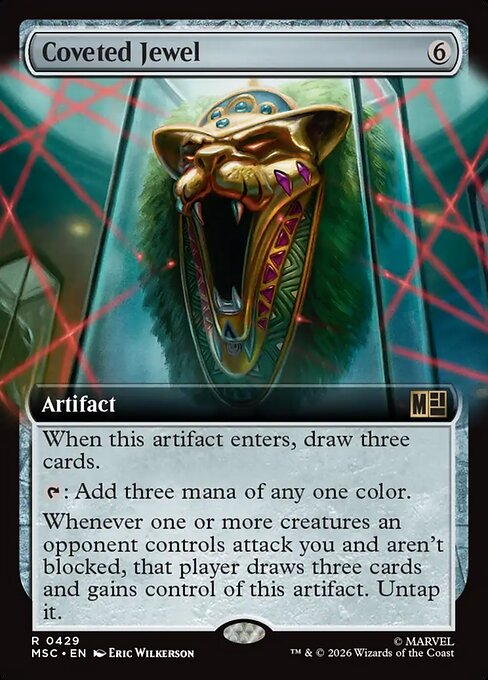 Coveted Jewel #429 from Marvel Super Heroes Commander