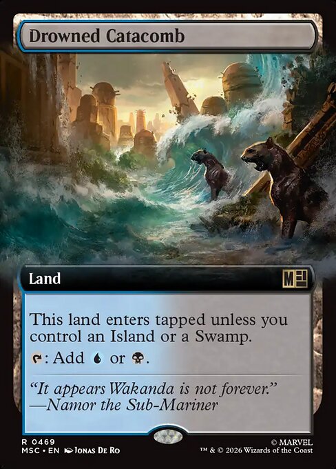 Drowned Catacomb #469 from Marvel Super Heroes Commander