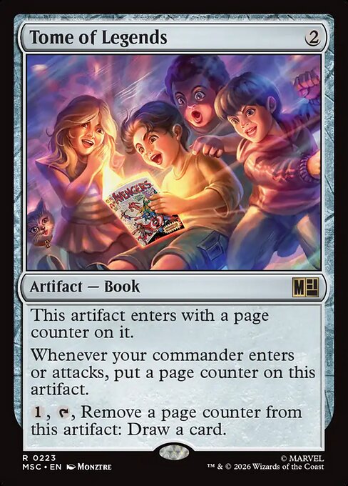 Tome of Legends #223 from Marvel Super Heroes Commander