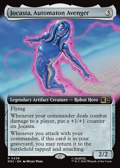Jocasta, Automaton Avenger #439 from Marvel Super Heroes Commander