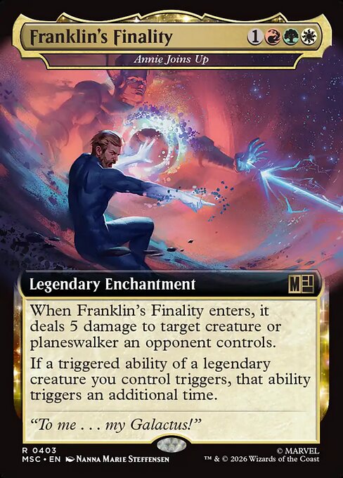 Annie Joins Up #403 from Marvel Super Heroes Commander