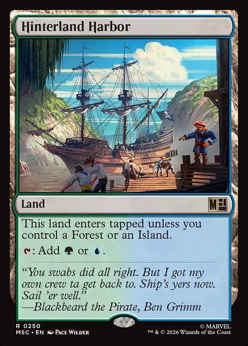Hinterland Harbor #250 from Marvel Super Heroes Commander