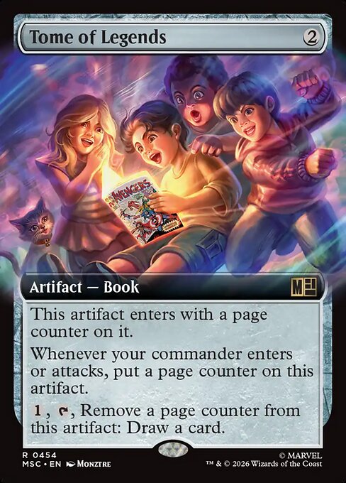 Tome of Legends #454 from Marvel Super Heroes Commander