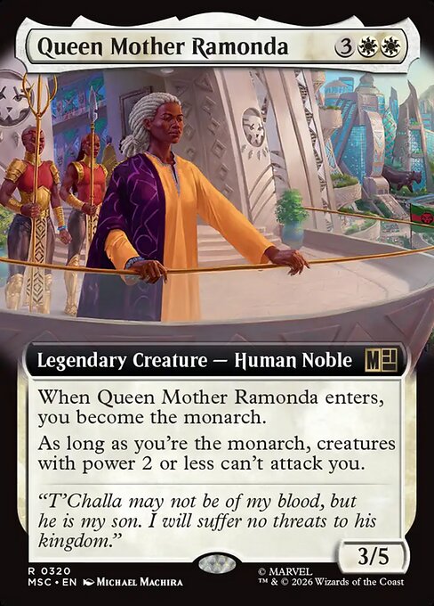 Queen Mother Ramonda #320 from Marvel Super Heroes Commander