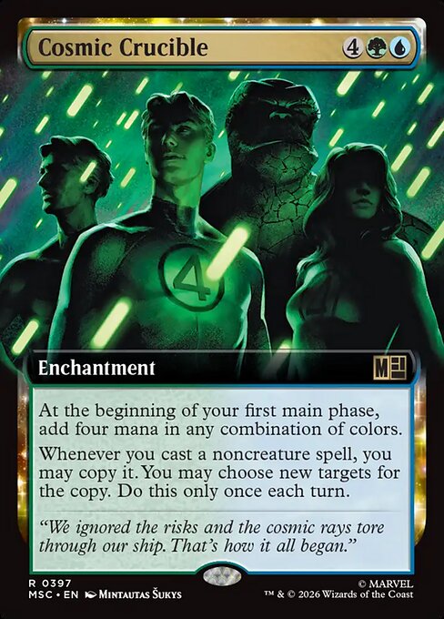 Cosmic Crucible #397 from Marvel Super Heroes Commander