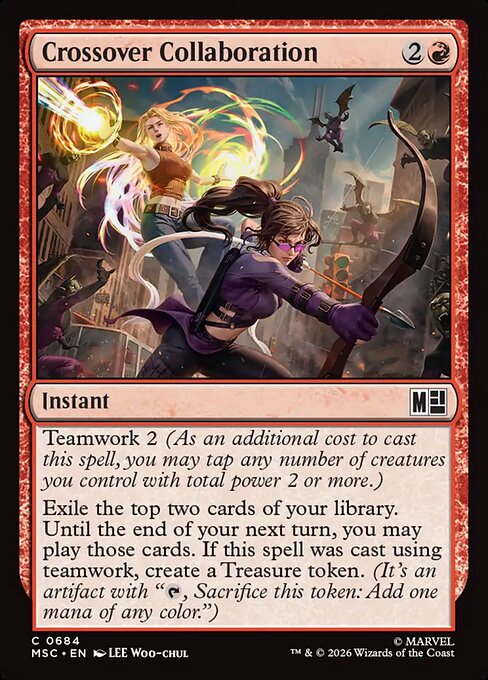 Crossover Collaboration #684 from Marvel Super Heroes Commander