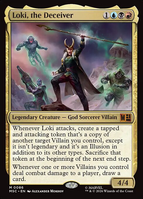 Loki, the Deceiver #86 from Marvel Super Heroes Commander