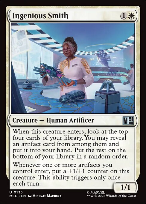 Ingenious Smith #135 from Marvel Super Heroes Commander