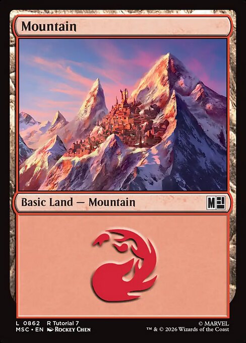 Mountain #862 from Marvel Super Heroes Commander