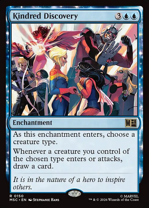 Kindred Discovery #150 from Marvel Super Heroes Commander