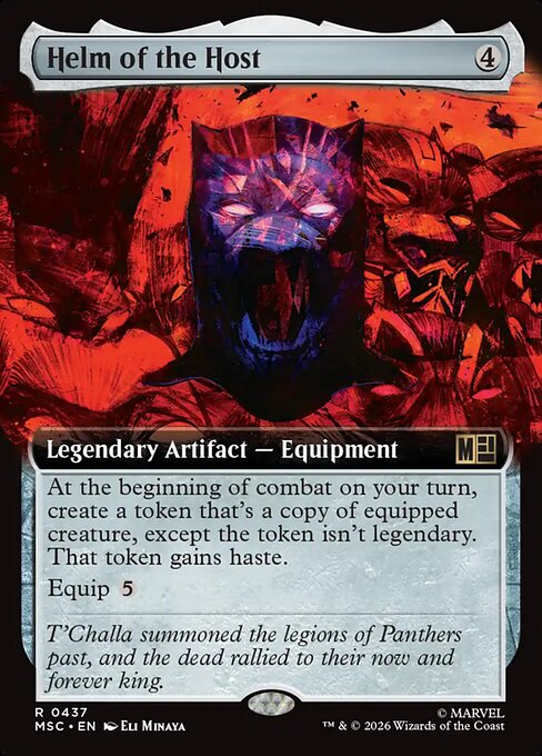 Helm of the Host #437 from Marvel Super Heroes Commander