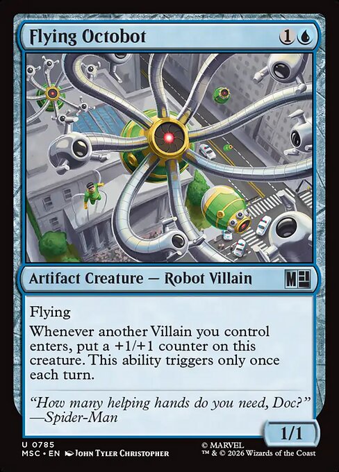 Flying Octobot #785 from Marvel Super Heroes Commander