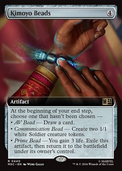Kimoyo Beads #440 from Marvel Super Heroes Commander