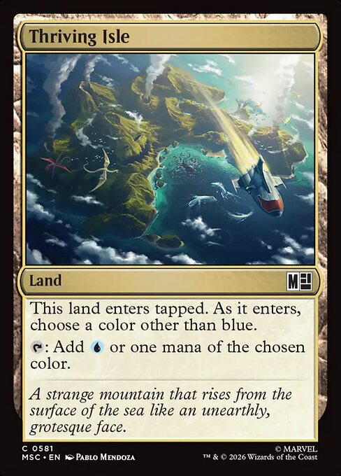 Thriving Isle #581 from Marvel Super Heroes Commander