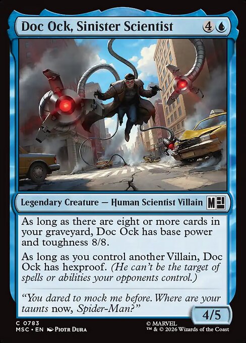 Doc Ock, Sinister Scientist #783 from Marvel Super Heroes Commander