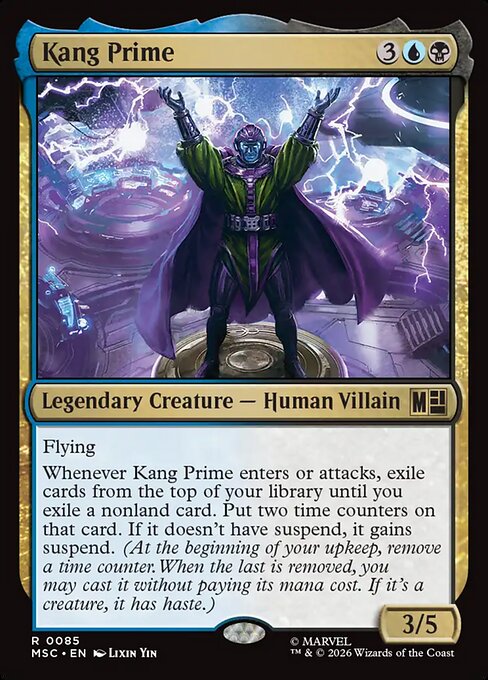 Kang Prime #85 from Marvel Super Heroes Commander
