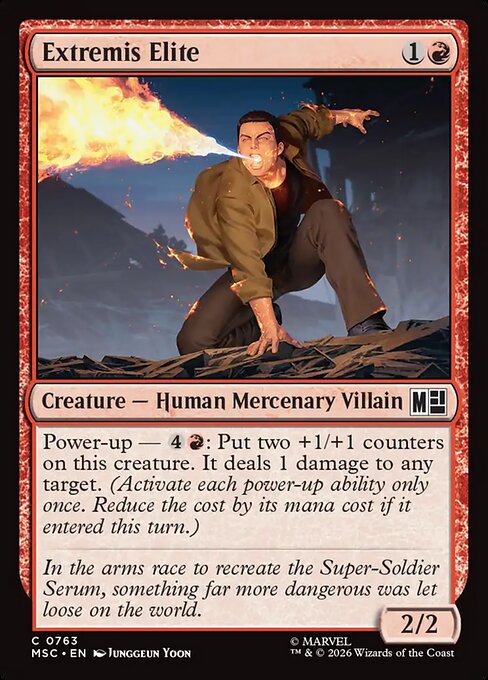 Extremis Elite #763 from Marvel Super Heroes Commander