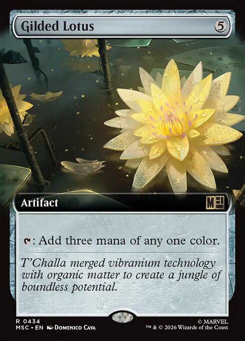 Gilded Lotus #434 from Marvel Super Heroes Commander