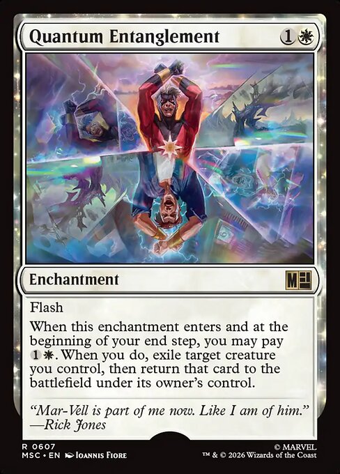 Quantum Entanglement #607 from Marvel Super Heroes Commander