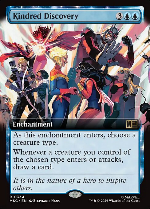 Kindred Discovery #334 from Marvel Super Heroes Commander