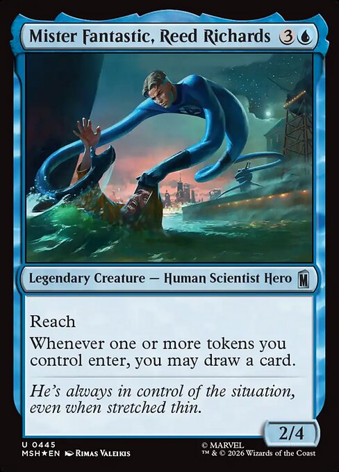 Mister Fantastic, Reed Richards #445 from Marvel Super Heroes