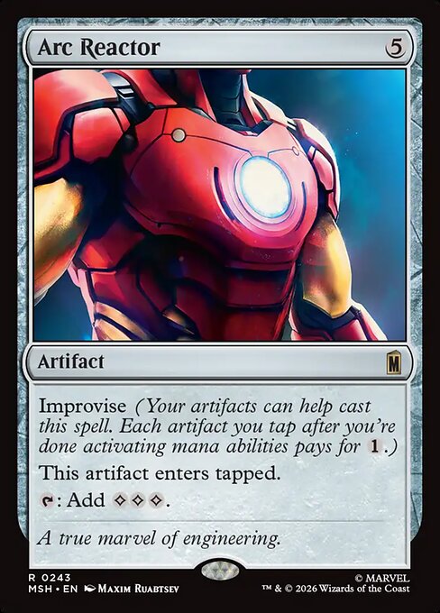 Arc Reactor #243 from Marvel Super Heroes