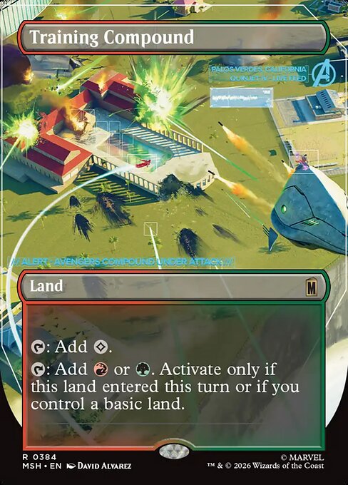 Training Compound #384 from Marvel Super Heroes