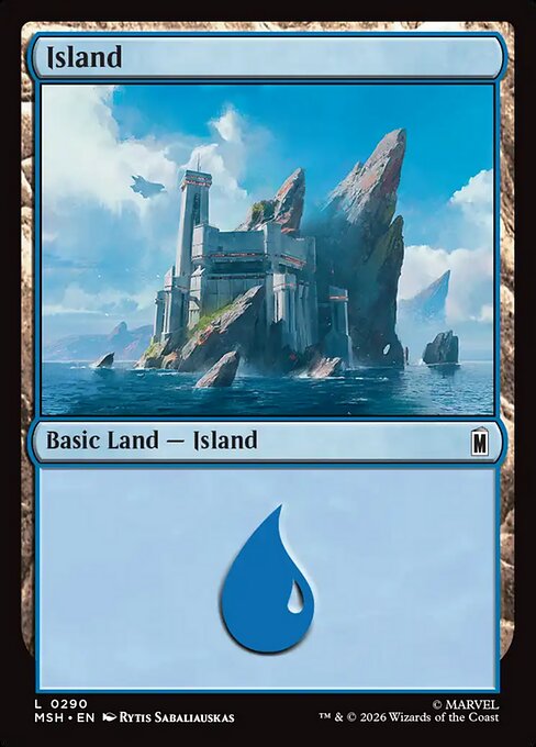 Island #290 from Marvel Super Heroes