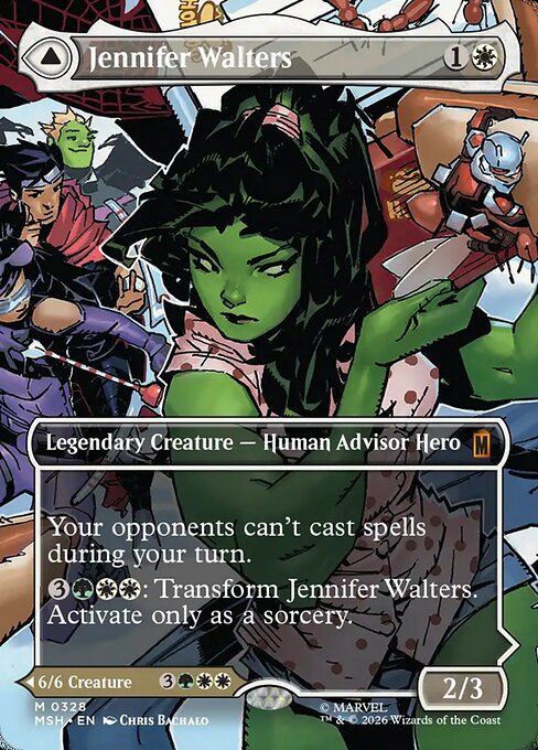Jennifer Walters // The Sensational She-Hulk #328 from Marvel Super Heroes
