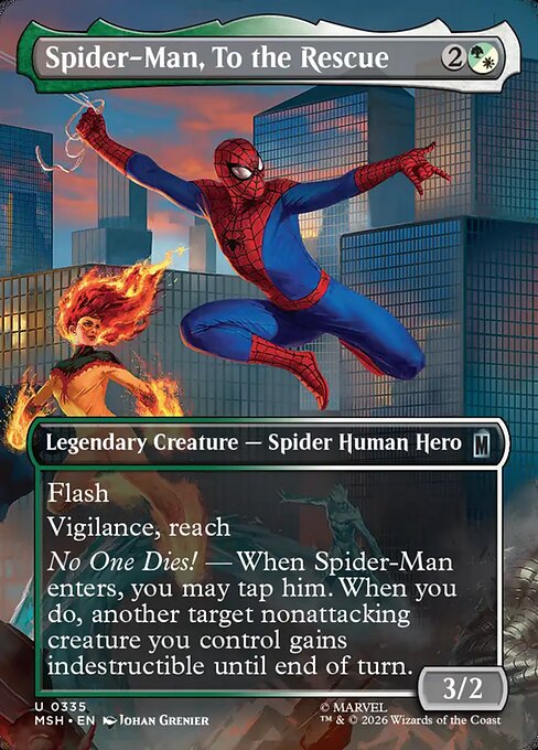 Spider-Man, To the Rescue #335 from Marvel Super Heroes