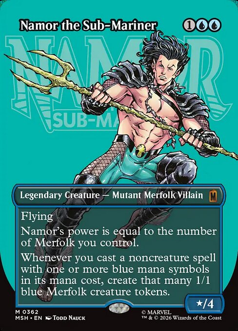 Namor the Sub-Mariner #362 from Marvel Super Heroes