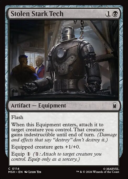 Stolen Stark Tech #114 from Marvel Super Heroes