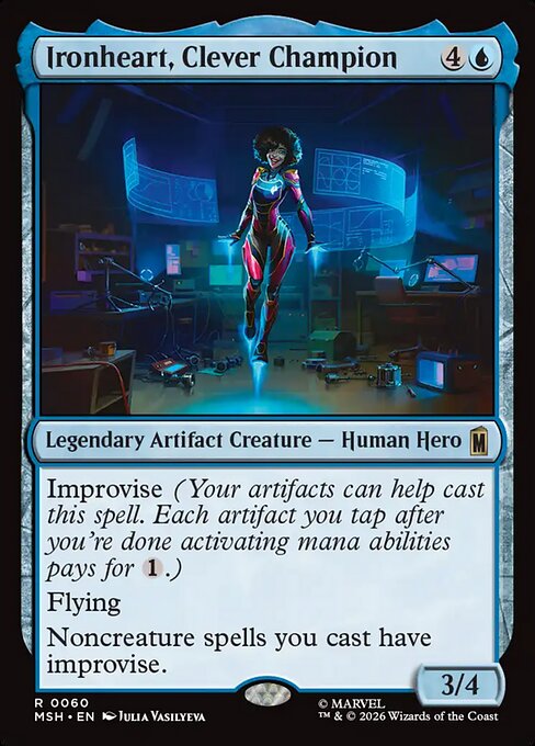 Ironheart, Clever Champion #60 from Marvel Super Heroes