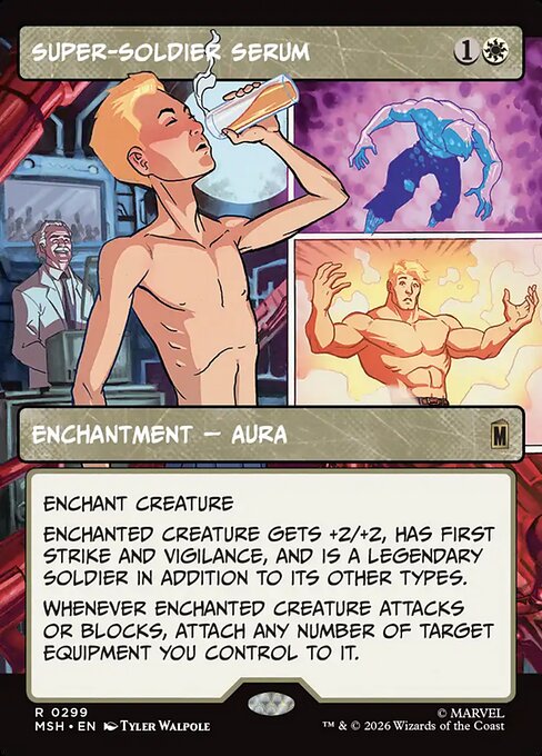 Super-Soldier Serum #299 from Marvel Super Heroes