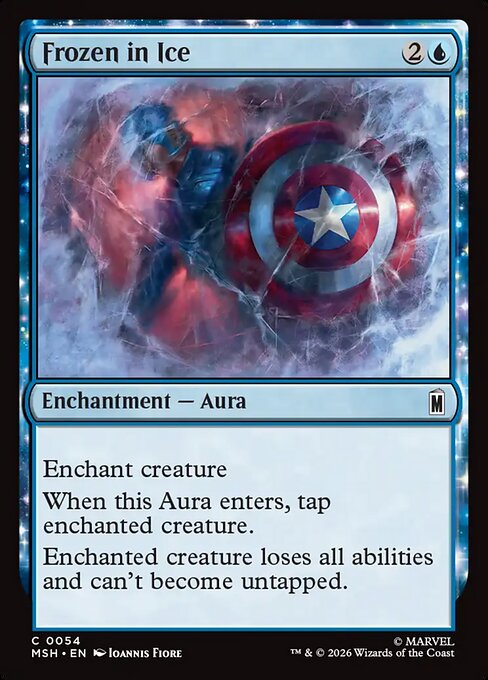 Frozen in Ice #54 from Marvel Super Heroes