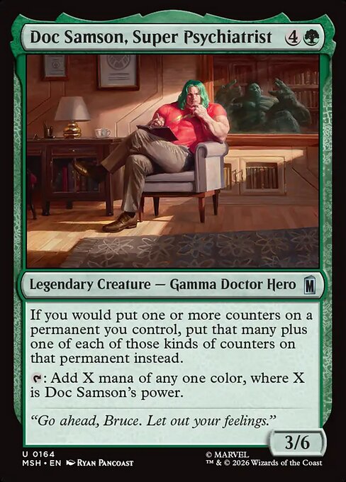 Doc Samson, Super Psychiatrist #164 from Marvel Super Heroes