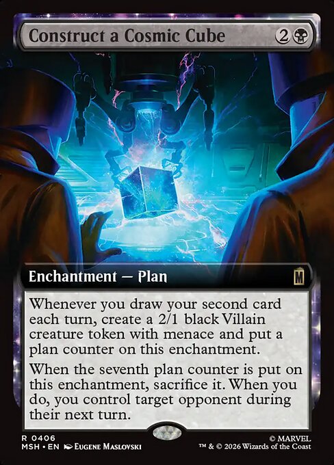 Construct a Cosmic Cube #406 from Marvel Super Heroes