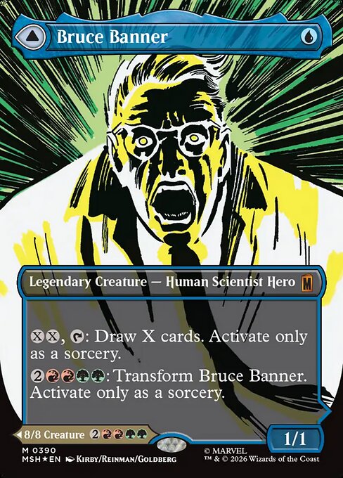 Bruce Banner // The Incredible Hulk #390 from Marvel Super Heroes