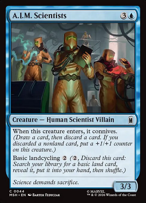 A.I.M. Scientists #44 from Marvel Super Heroes