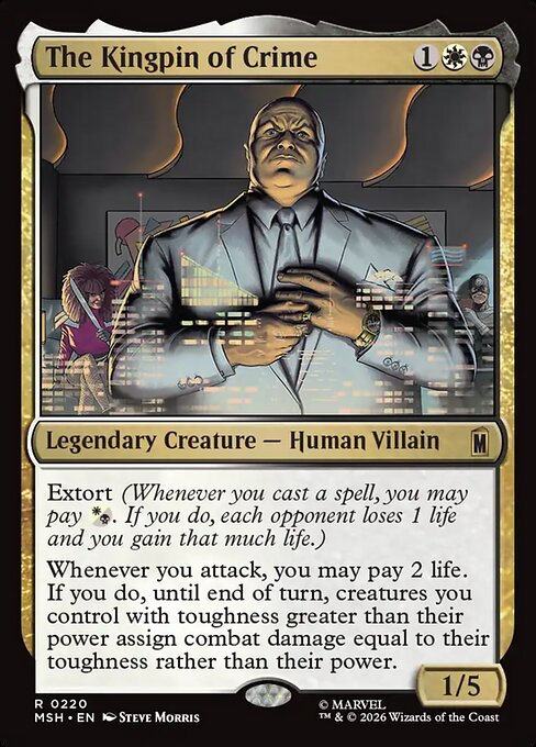 The Kingpin of Crime #220 from Marvel Super Heroes