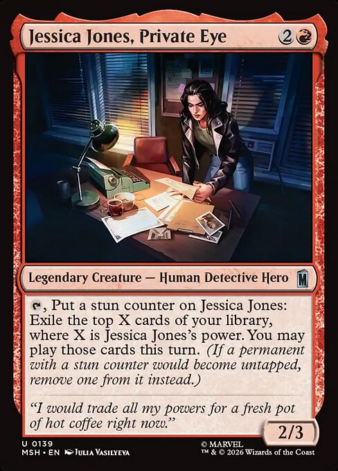 Jessica Jones, Private Eye #139 from Marvel Super Heroes