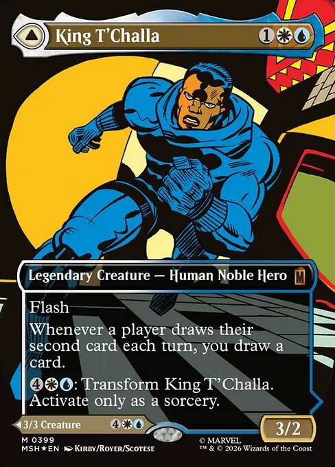King T'Challa // Black Panther, Hope Enduring #399 from Marvel Super Heroes