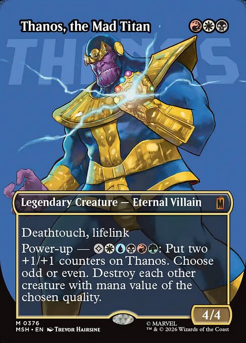 Thanos, the Mad Titan #376 from Marvel Super Heroes
