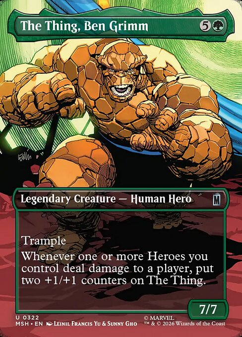 The Thing, Ben Grimm #322 from Marvel Super Heroes