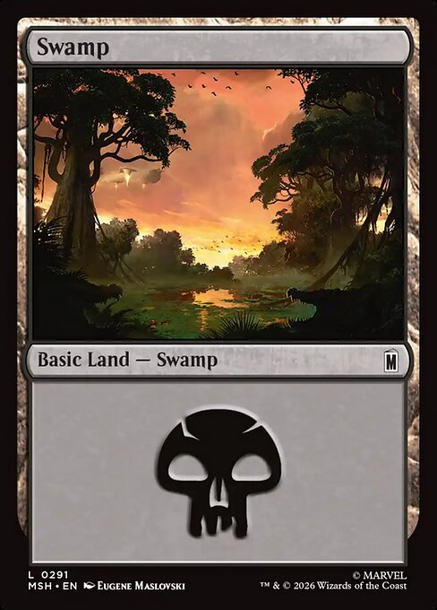 Swamp #291 from Marvel Super Heroes