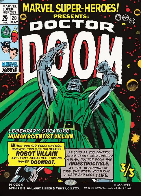 Doctor Doom #394 from Marvel Super Heroes