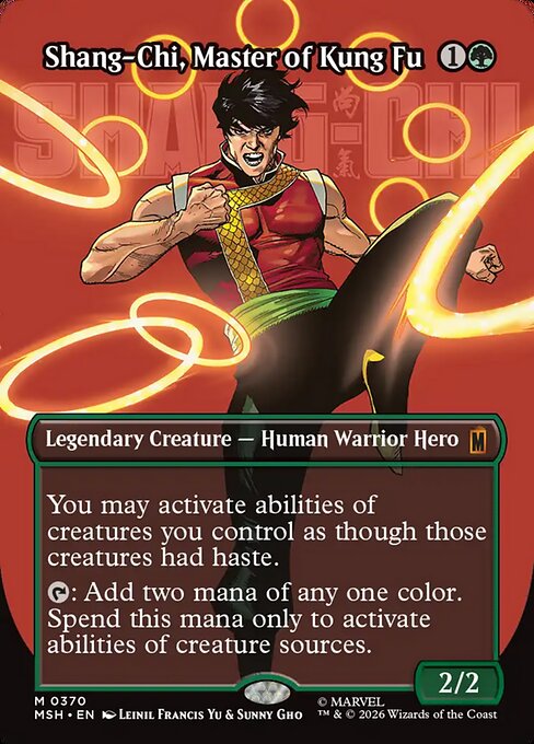 Shang-Chi, Master of Kung Fu #370 from Marvel Super Heroes