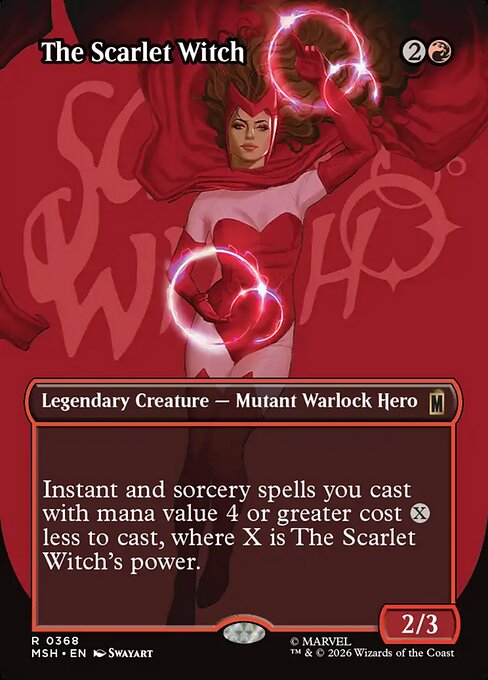 The Scarlet Witch #368 from Marvel Super Heroes